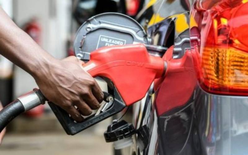 file image of a Fuel pump in Kenya.
